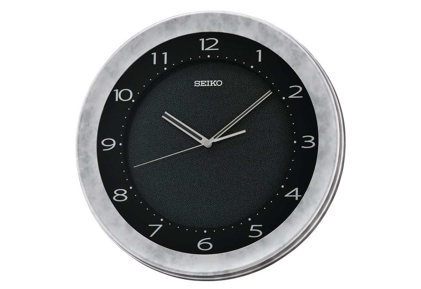 Seiko Wanduhr Silberfarben/Schwarz Seiko Wanduhr Silberfarben/Schwarz von Seiko