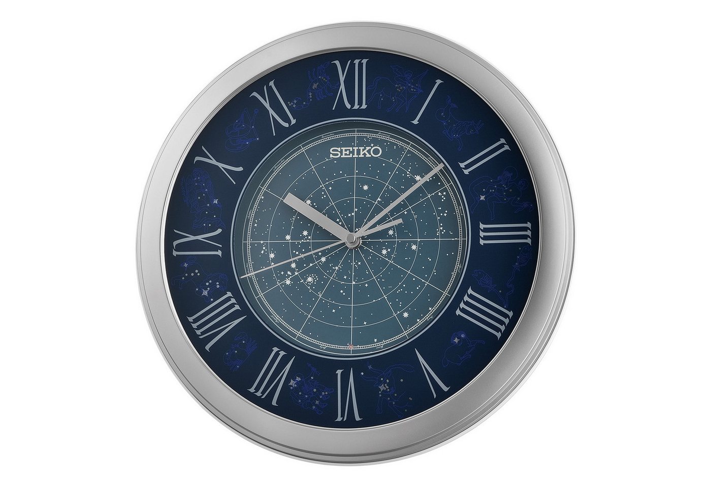Seiko Wanduhr Dunkelblau von Seiko