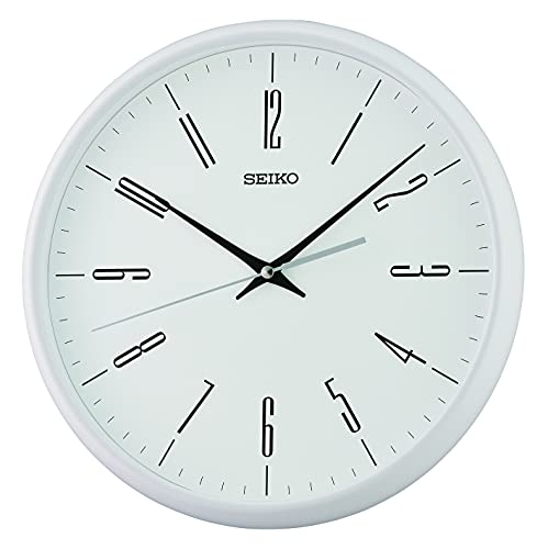 Seiko Wanduhr analog weiß QXA786W von Seiko