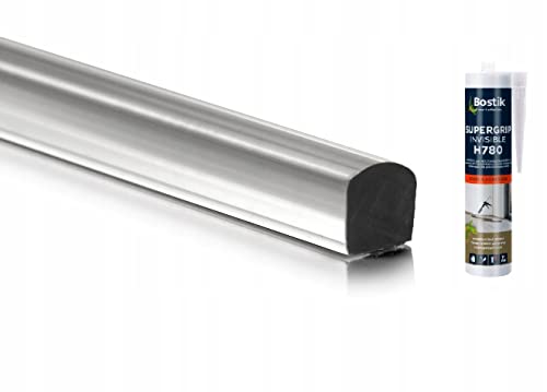 Seiletech.de Duschdichtung Acryl | 10 mm x 10 mm | 60 cm | Transparent | Mit Kleber | Halbrundstab | Schwallschutzleiste | Dusche | Dichtung | Bodendusche | Für Boden | Profil | Abdichtung Seiletech.de Duschdichtung Acryl | 10 mm x 10 mm | 60 cm | Transparent | Mit Kleber | Halbrundstab | Schwallschutzleiste | Dusche | Dichtung | Bodendusche | Für Boden | Profil | Abdichtung von Seiletech.de