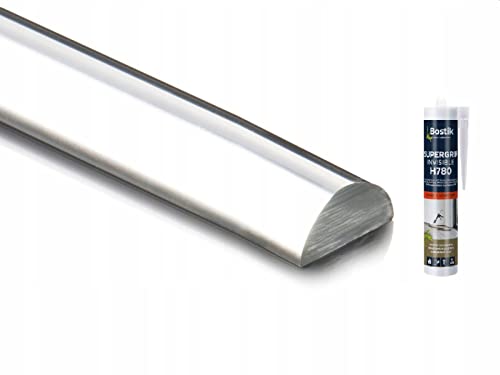 Seiletech.de Duschdichtung Acryl | 10 mm x 20 mm | 120 cm | Transparent | Mit Kleber | Halbrundstab | Schwallschutzleiste | Dusche | Dichtung | Bodendusche | Für Boden | Profil | Abdichtung Seiletech.de Duschdichtung Acryl | 10 mm x 20 mm | 120 cm | Transparent | Mit Kleber | Halbrundstab | Schwallschutzleiste | Dusche | Dichtung | Bodendusche | Für Boden | Profil | Abdichtung von Seiletech.de
