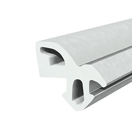 Seiletech.de Fensterdichtung | S-1560 | 1 m | aluplast PVC Fenster Gummidichtug | Grau | Zugluftstopper Profildichtung | Gummidichtug Dichtband Kunststofffensterdichtungen von Seiletech.de