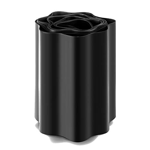 Seiletech.de Rasenkante | Kunststoff | schwarz | 9 m x 20 cm | Garteneinfassung | Beeteinfassung | Mähkante | Rasenrandbegrenzung | Beetumrandungen | Beetbegrenzung | Dekorative rasenabschlusskante von Seiletech.de