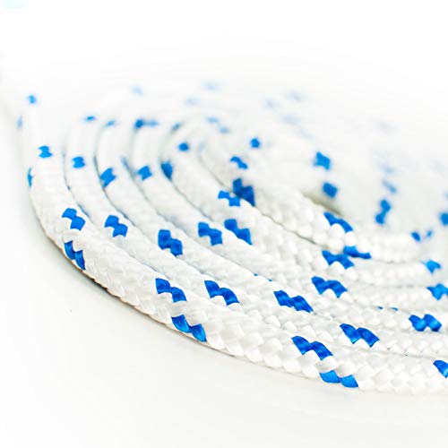 Seiltech.de WEISSES POLYPROPYLENSEIL – 10mm – 30m – Traglast bis 82 kg Flechtleine Textilschnur Kordel Kunststoffseil geflochten Seiltech.de WEISSES POLYPROPYLENSEIL – 10mm – 30m – Traglast bis 82 kg Flechtleine Textilschnur Kordel Kunststoffseil geflochten von Seiletech.de