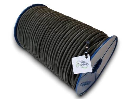 30m Expanderseil 8mm Gummiseil in Olivgrün Gummikordel Expanderseil 10m - 100m für Plane LKW Netze Zelte Abdeckungen 30m Expanderseil 8mm Gummiseil in Olivgrün Gummikordel Expanderseil 10m - 100m für Plane LKW Netze Zelte Abdeckungen von Seilwelt