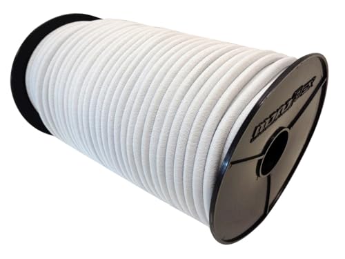 Gummiseil Expanderseil 10mm 50m mit PE Mantel in Weiss Gummileine Planenseil Leine Gummischnur Gummikordel Gummiseil Expanderseil 10mm 50m mit PE Mantel in Weiss Gummileine Planenseil Leine Gummischnur Gummikordel von Seilwelt