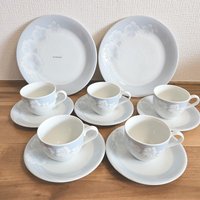 Set Givenchy Cup & Saucer Large Plates Set Floral Pattern Tea Cups Coffee Set Givenchy Cup & Saucer Large Plates Set Floral Pattern Tea Cups Coffee von SeiriosHouse