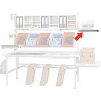 Seitlicher Ablagetisch, für DAHMEN Packtische Classic und Multiplex, HxB 550 x 450 mm, anthrazit Seitlicher Ablagetisch, für DAHMEN Packtische Classic und Multiplex, HxB 550 x 450 mm, anthrazit von DAHMEN