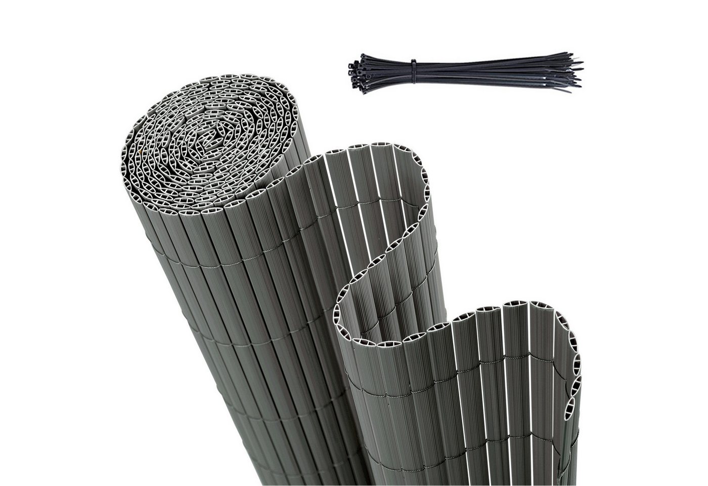 Sekey Balkonsichtschutz PVC Sichtschutzmatte Doppelte Verstärkung Innen, Sichtschutzzaun UV-beständig Wetterfest Windschutz Balkonverkleidung Zaunblende Sekey Balkonsichtschutz PVC Sichtschutzmatte Doppelte Verstärkung Innen, Sichtschutzzaun UV-beständig Wetterfest Windschutz Balkonverkleidung Zaunblende von Sekey