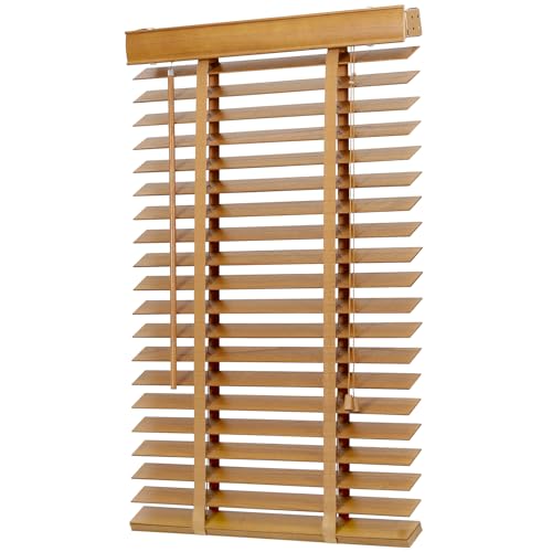 Sekey Jalousie Holzjalousie 50mm Holz jalousien Jalousette Echtholz Anpassbare Jalousie 70x130cm Buche Sekey Jalousie Holzjalousie 50mm Holz jalousien Jalousette Echtholz Anpassbare Jalousie 70x130cm Buche von Sekey