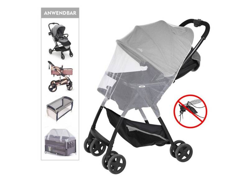 Sekey Moskitonetz Universal Insektenschutz, Schutz vor Moskito Moskitonetz Reisebetten, Reisebett Babywagen Mückennetz, für Kinderwagen von Sekey