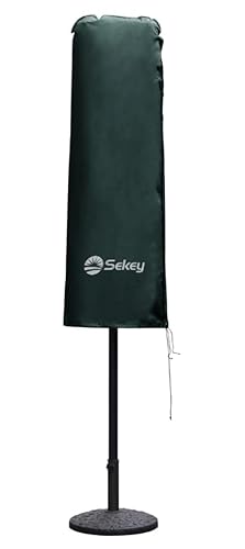 Sekey Schutzhülle für DoppelSonnenschirm, Abdeckhauben für Sonnenschirm,100% Polyester von Sekey