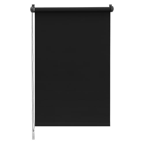 Sekey Verdunklungsrollo ohne Bohren Klemmfix 90 cm breit, Seitenzugrollo Hitzeschutz Sichtschutz und Sonnenschutz Wandmontage Deckenmontage Klemmrollo für Fenster & Tür, 90 x 220cm, Schwarz Sekey Verdunklungsrollo ohne Bohren Klemmfix 90 cm breit, Seitenzugrollo Hitzeschutz Sichtschutz und Sonnenschutz Wandmontage Deckenmontage Klemmrollo für Fenster & Tür, 90 x 220cm, Schwarz von Sekey