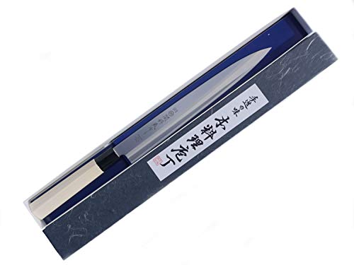 Seki Riu SR270 Sushi Japanisches Messer Stahl/Holz beige/Edelstahl 41,8 x 3,7 x 2,3 cm von JapanBargain