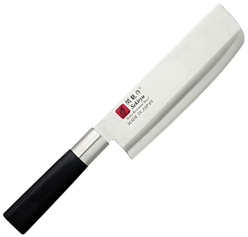 Nakiri Messer Sekiryu aus Japan Seki Küchenmesser asiatisches Kochmesser 165mm von Seki Riu