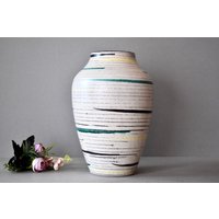 Vintage Keramikvasen 50Er 60Er 70Er Jahre Mid Century Modern Deko von SekulidisAntiques