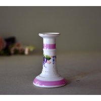 Vintage Kerzenhalter Aus Porzellan Home Decor Tischdekoration von SekulidisAntiques