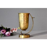 Vintage Messing Vasen Home Decor Rustikales Dekor Bronze Kunst von SekulidisAntiques