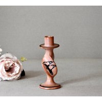 Vintage Stein Geschnitzten Kerzenhalter Home Decor Tischdekoration Handgemacht von SekulidisAntiques