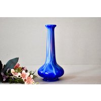 Vintage Vasen Bunte Glas Retro Dekor Home Geschenk von SekulidisAntiques