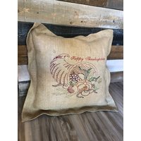 Glückliche Danksagung Kissen von SeldonBlanche