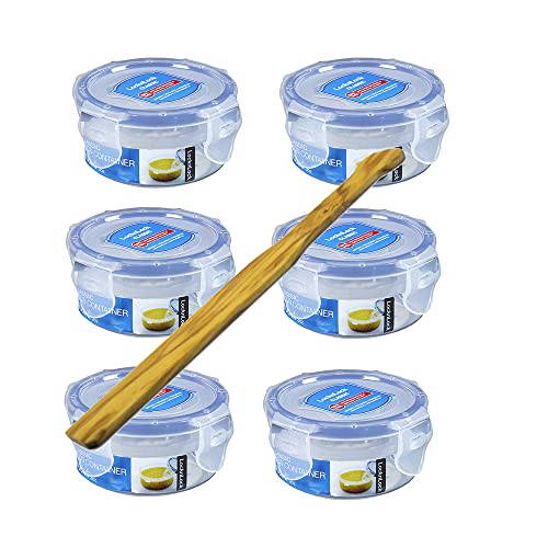 SeleXions 6er Set LocknLock Multifunktionsboxen a 100 ml Multifunktionsspachtel Olivenholz SeleXions 6er Set LocknLock Multifunktionsboxen a 100 ml Multifunktionsspachtel Olivenholz von SeleXions