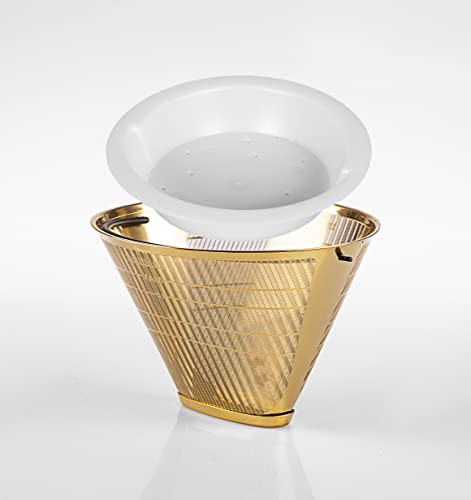 Set Kaffeefilter Goldfilter 1x4 GF4M & Wasserverteiler Tröpfli WVT4 Set Kaffeefilter Goldfilter 1x4 GF4M & Wasserverteiler Tröpfli WVT4 von SeleXions