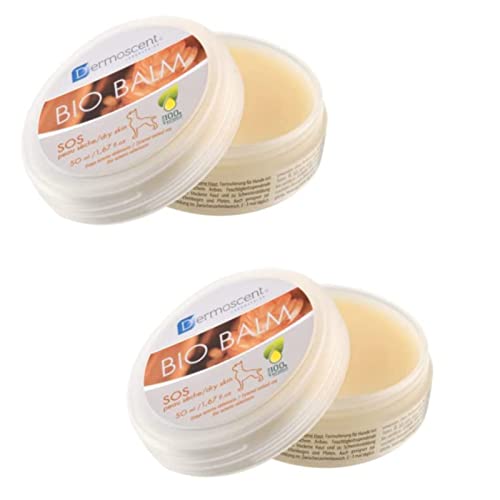 Selectavet Dermoscent Bio Balm | Doppelpack | 2 x 50 ml | Haut- und Pfoten Pflege für Hunde | Zur Pflege von Pfoten, Nase, Hornhaut und besonders beanspruchten Hautstellen Selectavet Dermoscent Bio Balm | Doppelpack | 2 x 50 ml | Haut- und Pfoten Pflege für Hunde | Zur Pflege von Pfoten, Nase, Hornhaut und besonders beanspruchten Hautstellen von Selectavet