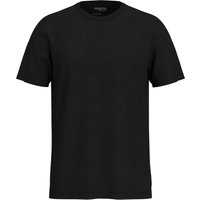 SELECTED HOMME Kurzarmshirt "SLHASPEN SLUB SS O-NECK" von Selected Homme