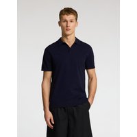 SELECTED HOMME Poloshirt "SLHBERG SS KNIT POLO NOOS", aus Feinstrick von Selected Homme