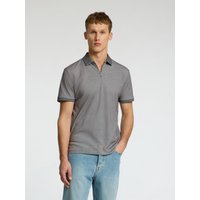 SELECTED HOMME Poloshirt "SLHFAVE ZIP SS POLO NOOS" von Selected Homme