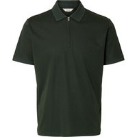 SELECTED HOMME Poloshirt "SLHFAVE ZIP SS POLO NOOS" SELECTED HOMME Poloshirt "SLHFAVE ZIP SS POLO NOOS" von Selected Homme
