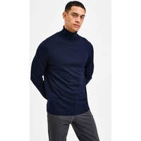 SELECTED HOMME Rollkragenpullover "TOWN MERINO COOLMAX KNIT ROLL" von Selected Homme