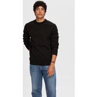 SELECTED HOMME Rundhalspullover "SLHDANE LS KNIT STRUCTURE CREW NECK NOOS" von Selected Homme