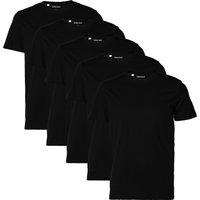 SELECTED HOMME Rundhalsshirt "SLHCORMAC SS O-NECK TEE 5 PACK NOOS", (Packung, 5 tlg.) von Selected Homme