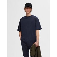 SELECTED HOMME Rundhalsshirt "SLHLOOSEOSCAR SS O-NECK TEE NOOS" von Selected Homme