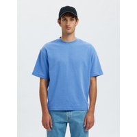 SELECTED HOMME Rundhalsshirt "SLHLOOSEOSCAR SS O-NECK TEE NOOS" von Selected Homme