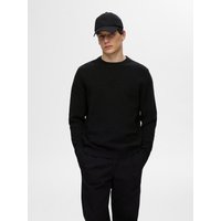 SELECTED HOMME Strickpullover "SLHROSS LS KNIT STRUCTURE CREW NECK NOOS" von Selected Homme