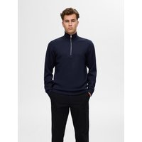 SELECTED HOMME Sweatshirt "SLHEMANUEL SOFT ZIP HIGH NECK SWEAT NOOS" von Selected Homme