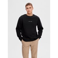 SELECTED HOMME Sweatshirt "SLHHANKIE LOGO CREW NECK SWEAT NOOS" von Selected Homme