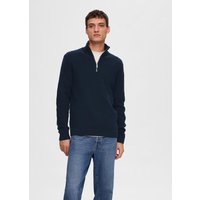 SELECTED HOMME Troyer "SLHDANE LS KNIT STRUCTURE HALF ZIP NOOS" von Selected Homme