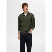 SELECTED HOMME Troyer "SLHDANE LS KNIT STRUCTURE HALF ZIP NOOS" von Selected Homme