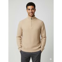 SELECTED HOMME Troyer "SLHTHEO LS KNIT STRUCTURE HALF ZIP D" von Selected Homme