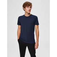 SELECTED Rundhalsshirt "SLHNEWPIMA SS O-NECK TEE NOOS" von Selected