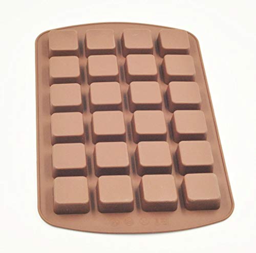 Selecto Bake - Brownie-Silikonform für Biss, quadratisch, 24 Mulden. von Selecto Bake