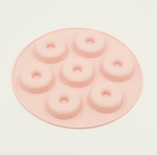 Selecto Bake - Donut-Form mit 7 Mulden, Pink von Selecto Bake