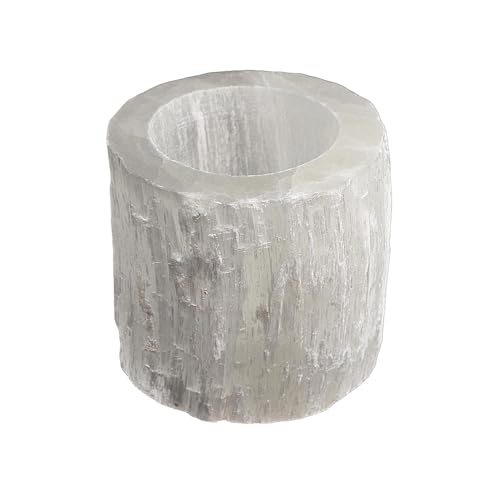 Teelichthalter Selenit, Hurricane, ca. 1,5 kg Teelichthalter Selenit, Hurricane, ca. 1,5 kg von Selenite Dreams