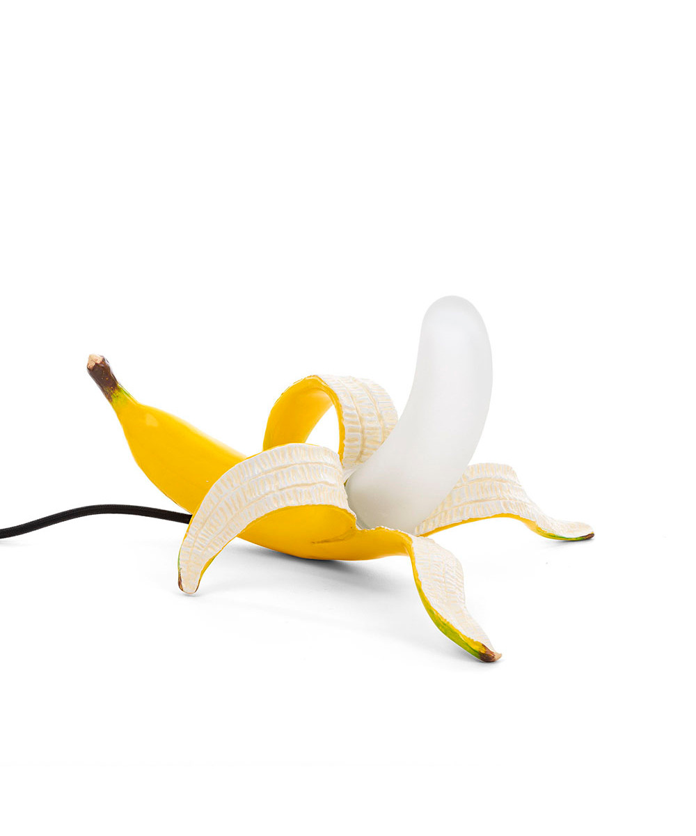 Seletti - Banana Lamp Dewey Tischleuchte Gelb von Seletti