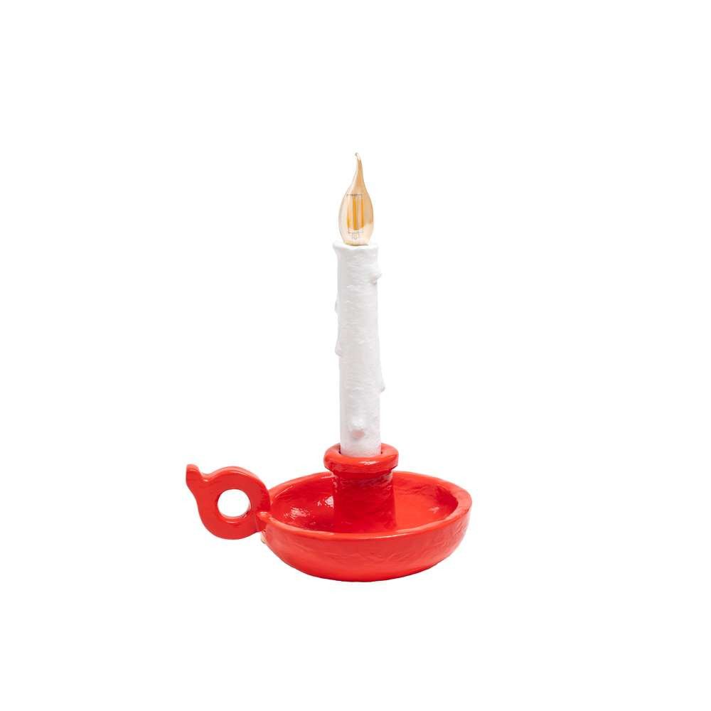 Seletti - Bugia Blow ToGo Tischleuchte Red von Seletti