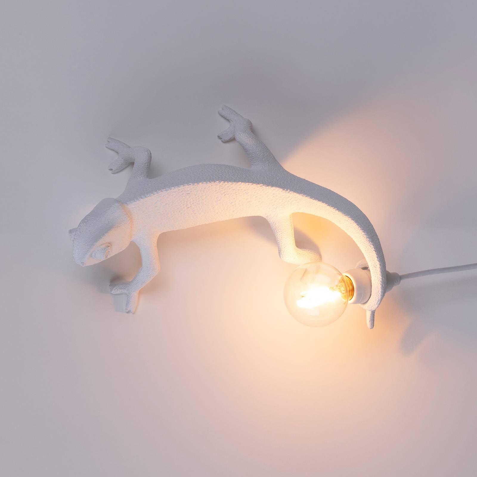 SELETTI Chameleon Lamp Going Up LED-Wandlampe, USB von Seletti
